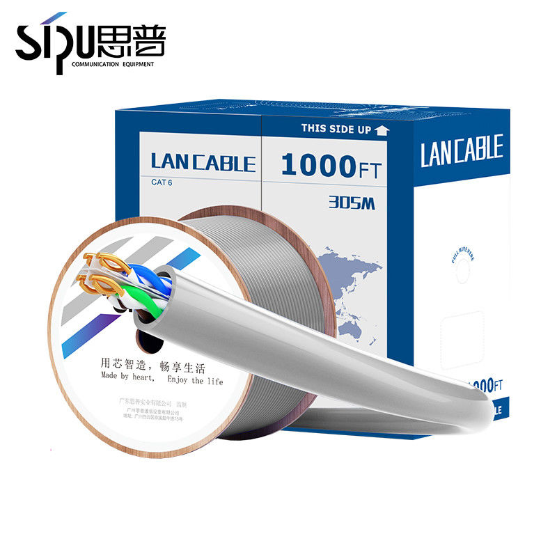 Cat6 Network Cable 1000ft UTP FTP SFTP 23AWG 750MHz BC Ethernet Cable Cat6 305M